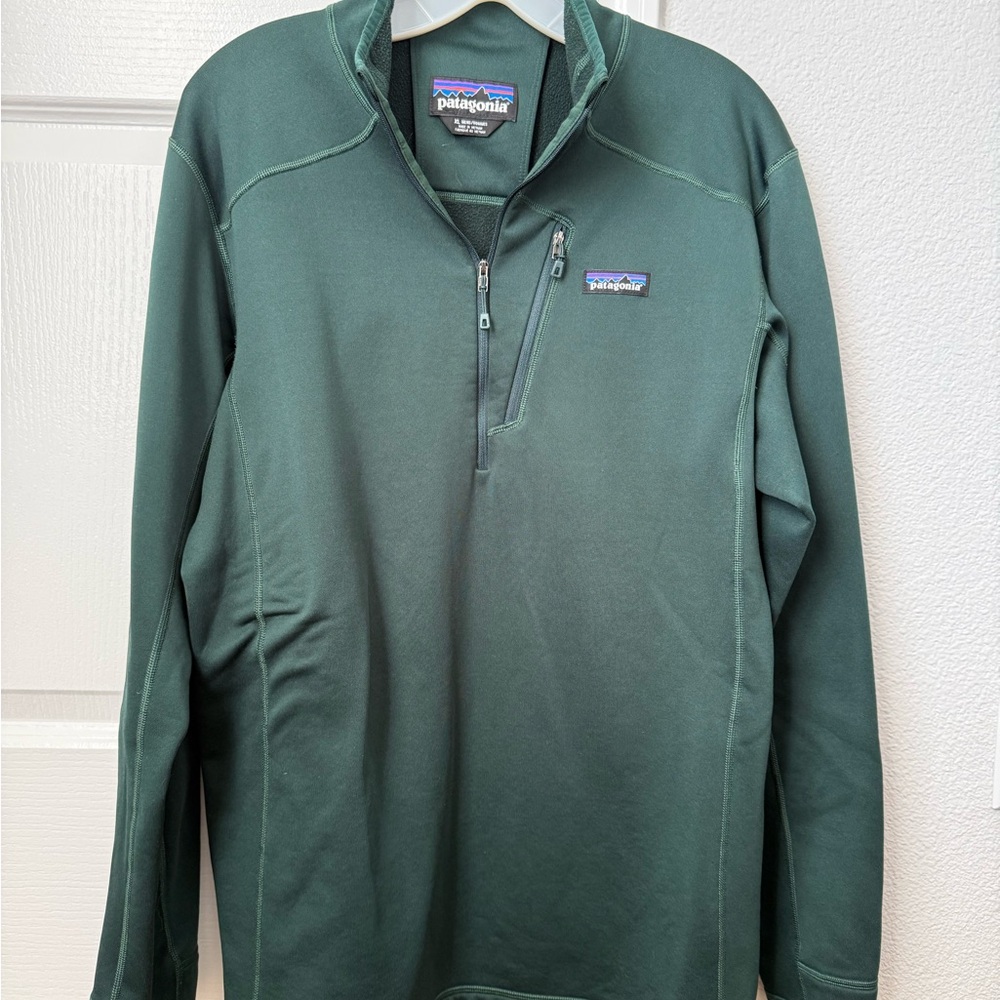 Patagonia Forest Green Fleece Jacket